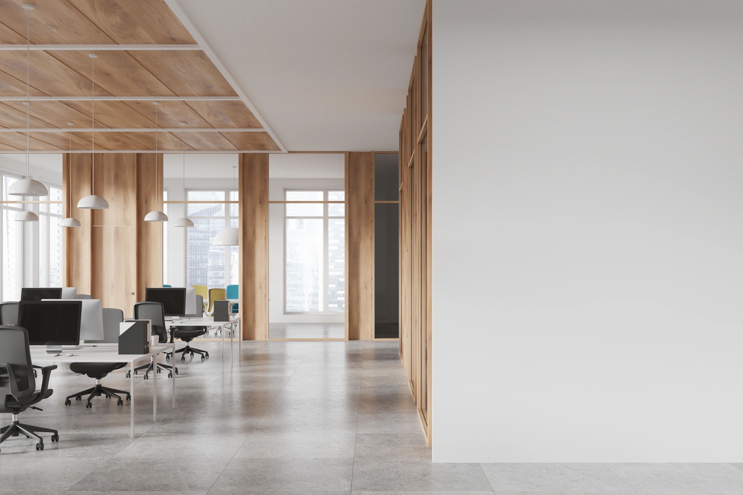 modern law firm conference room