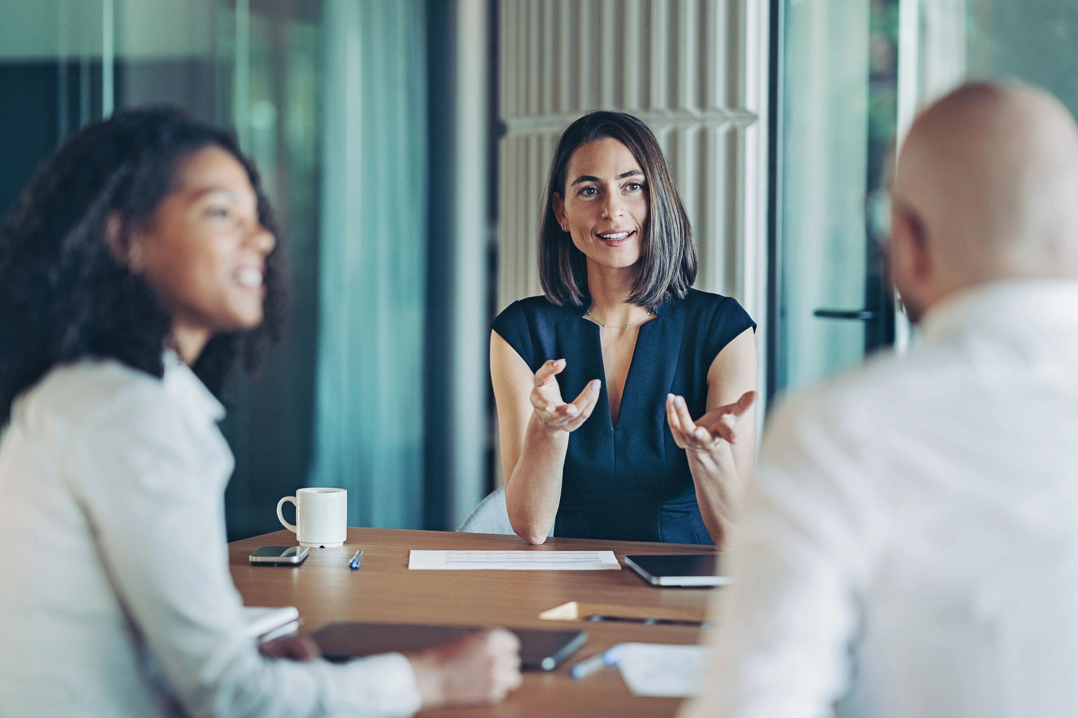 business meeting legal counsel